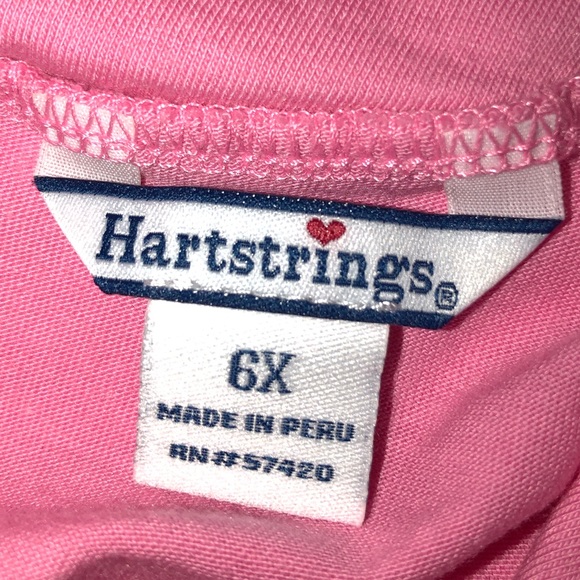 HARTSTRINGS 6X PINK LONG SLEEVE JEM STONE SHIRT - Picture 6 of 7